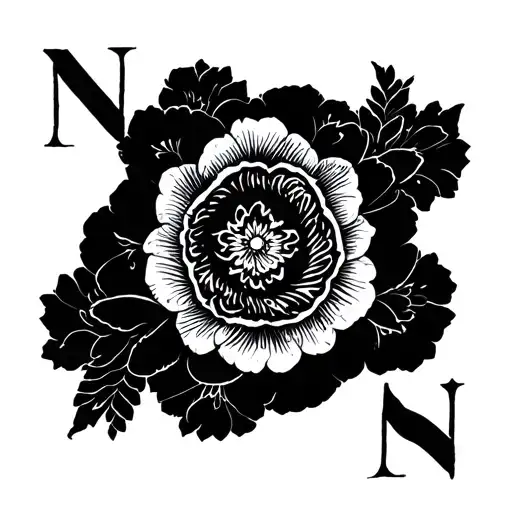 "Nena" Lymphoma tattoo design idea