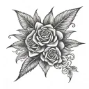 scriptive word Millie tattoo design idea