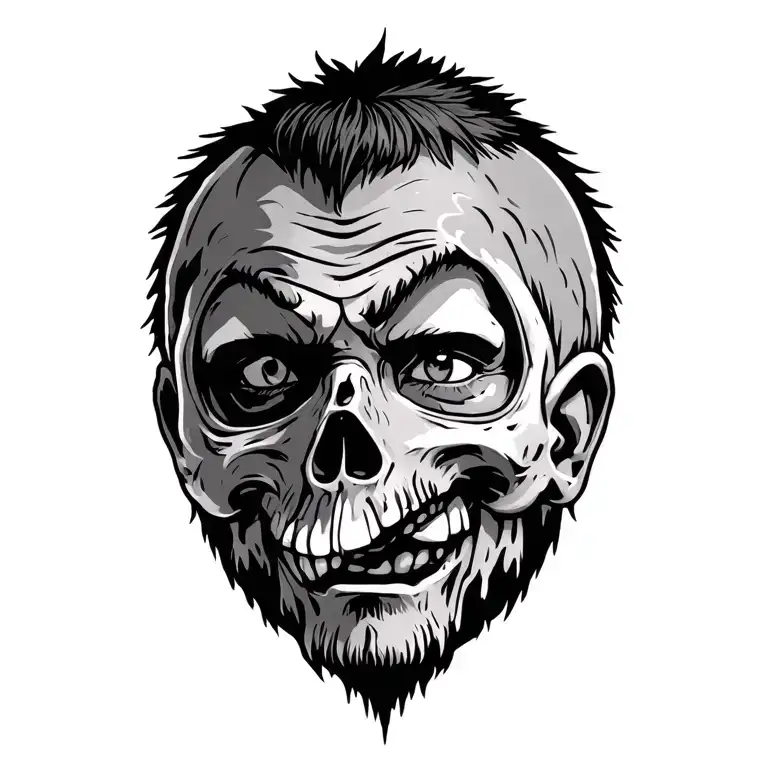 Borneo scorion like Jessie pinkman but slightly redisgned so it's kept exact  tattoo design idea