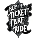 ignorant style  "buy the ticket, take the ride" tattoo tattoo design idea