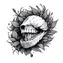 Genital tattoo design idea