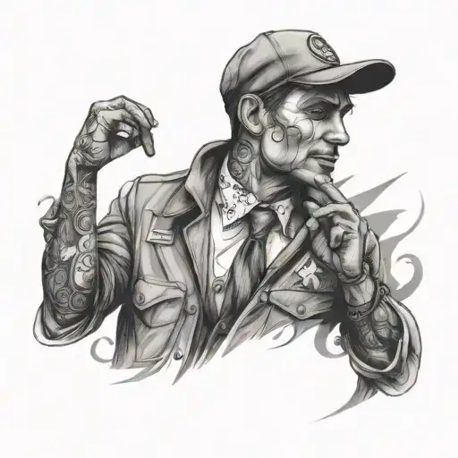 forex trader tattoo design idea