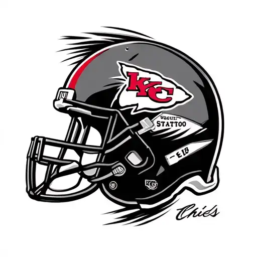 Kansas City chiefs tattoo design idea