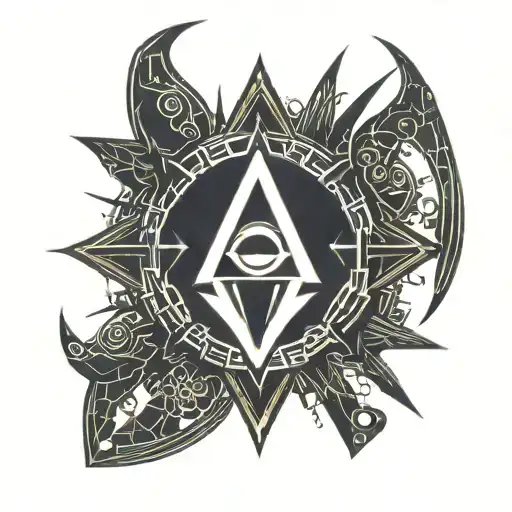 Kali Linux hacker logo incorporating elements tattoo design idea