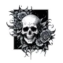 lost soul tattoo design idea