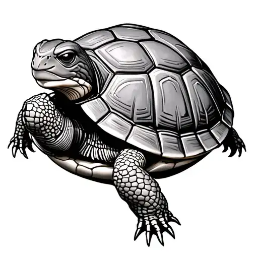 Box Turtle tattoo design idea