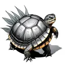 Box Turtle tattoo design idea