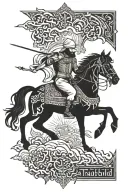 takht Jamshid tattoo with farvahar and a Persian quote  tattoo design idea