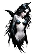 Morrigan tattoo design idea