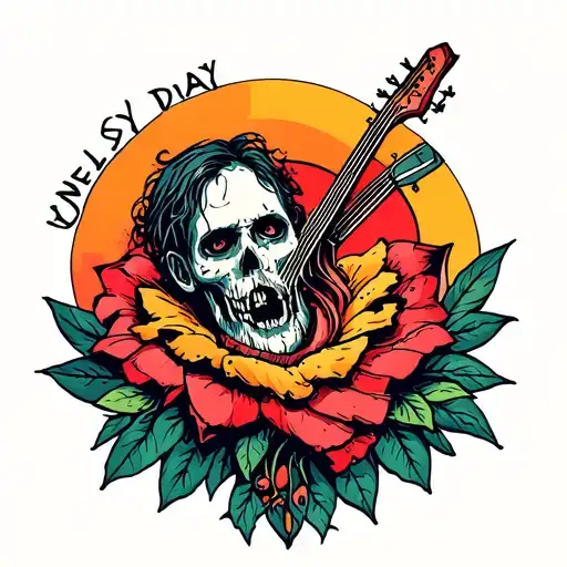 Lonely Day system of down tattoo design idea