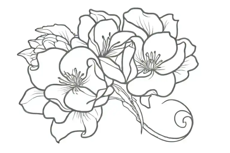 memory mom tattoo design idea