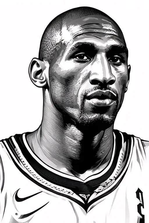 kobe bryant black mamba tattoo design idea