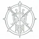 Knights Of The Round Table tattoo design idea