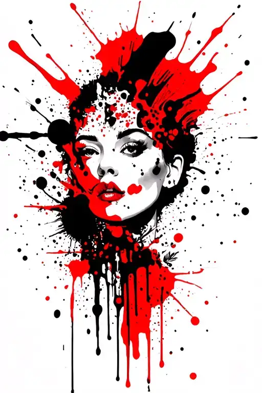 North South East West Highland white tattoo design idea