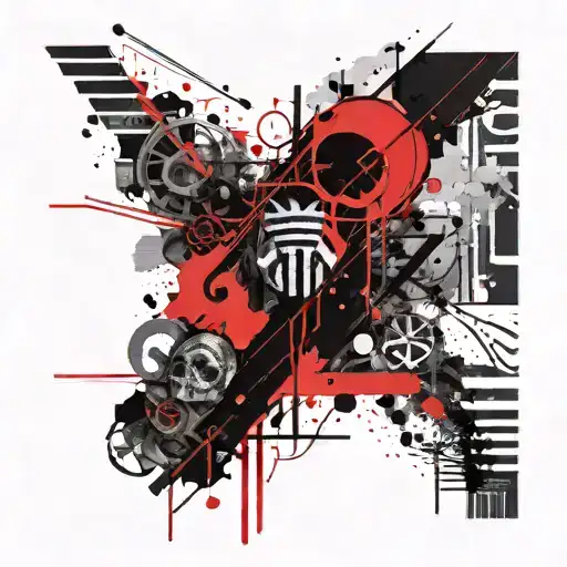 hieroglyphes tattoo design idea