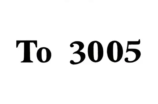 "To 3005" "to 3005" tattoo design idea