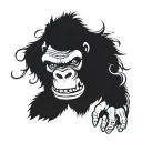 King Kong tattoo design idea