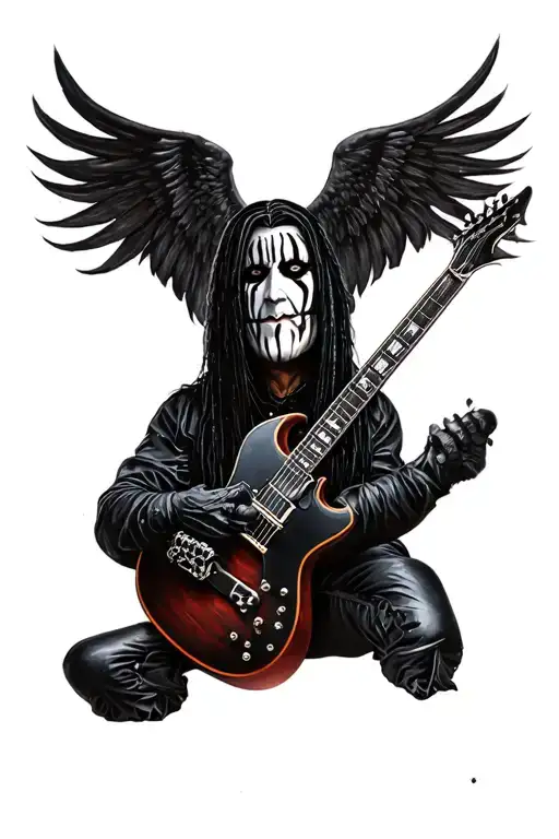 Mick Thomson and Joey Jordison tattoo design idea