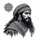 Berber tattoo design idea