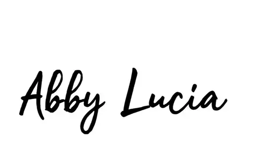 "Abby Lucia 
" tattoo design idea