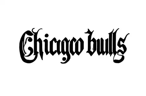 "Chicago bulls" tattoo design idea