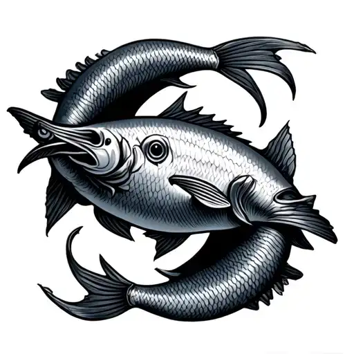 Ichthus tattoo design idea