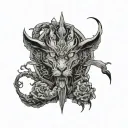 Igris Solo Leveling tattoo design idea