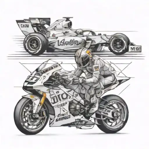 Create a fine line tattoo with the number 505 based on the formula 1 driver Lando Norris  tattoo design idea