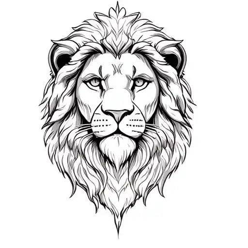Poland Jesus drums Lion tattoo design idea