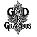 God Is Gracious tattoo design idea