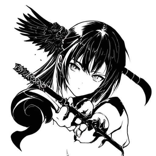 Akame Ga Kill tattoo design idea