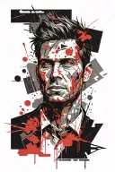 Alan Wake tattoo design idea