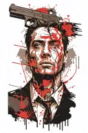 Alan Wake tattoo design idea