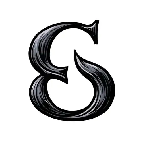 C, E, and S incorporated somehow tattoo design idea