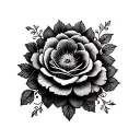 Lace tattoo design idea