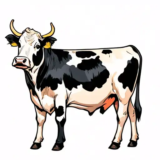 A boy was born on a small farm where his parents raised cows. Every morning before school, he helped with the chores—mil tattoo design idea