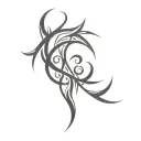 Filler Abstract Patterns tattoo design idea