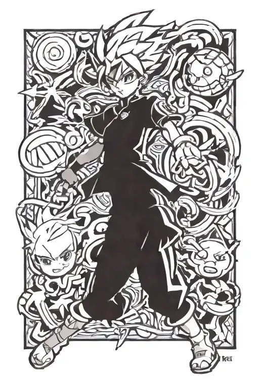 Inazuma Eleven tattoo design idea