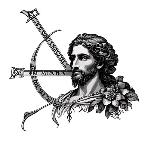 Can you generate a tattoosomething that’s Christian for shoulder and can you do roman numerals on chest 3rd sep 2024 tattoo design idea