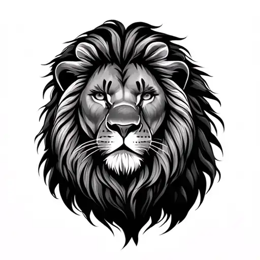 sri lankan lion tattoo design idea