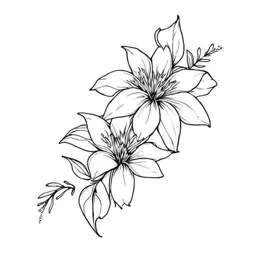 clematis hand wrap tattoo tattoo design idea