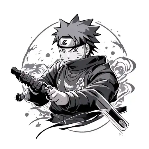 Naruto tattoo design idea