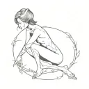 lilith hecathe tattoo design idea