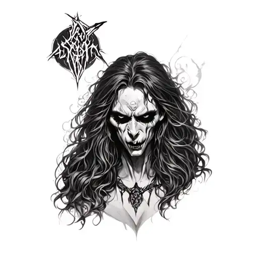 Axel the Demonologist and lillith worshiper  tattoo design idea