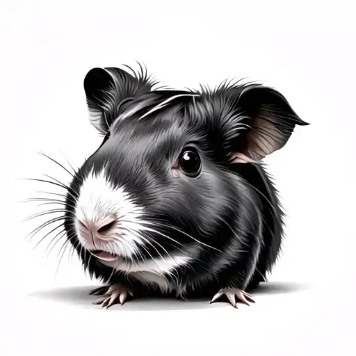 Guinea Pig tattoo design idea