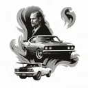 fast and furious saga  tattoo design idea