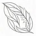laurel leaf intertwined tattoo design idea