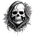 prison pain suffering tattoo design idea