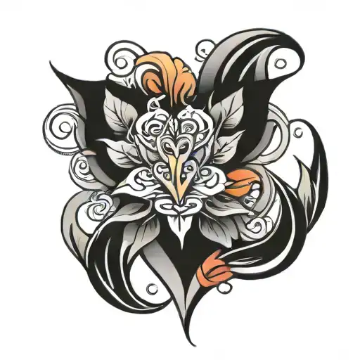 AMOR tattoo design idea