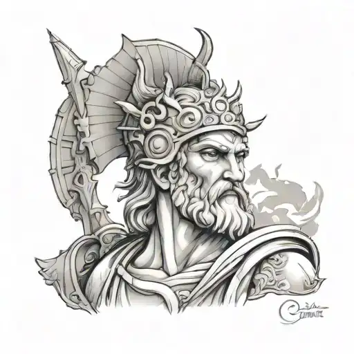 odysseus tattoo design idea